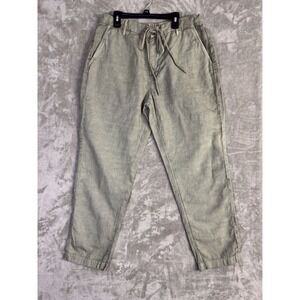 AG The Sun Pant Green SZ Medium Pull-On Lightweight Casual Women's Pants NWOT